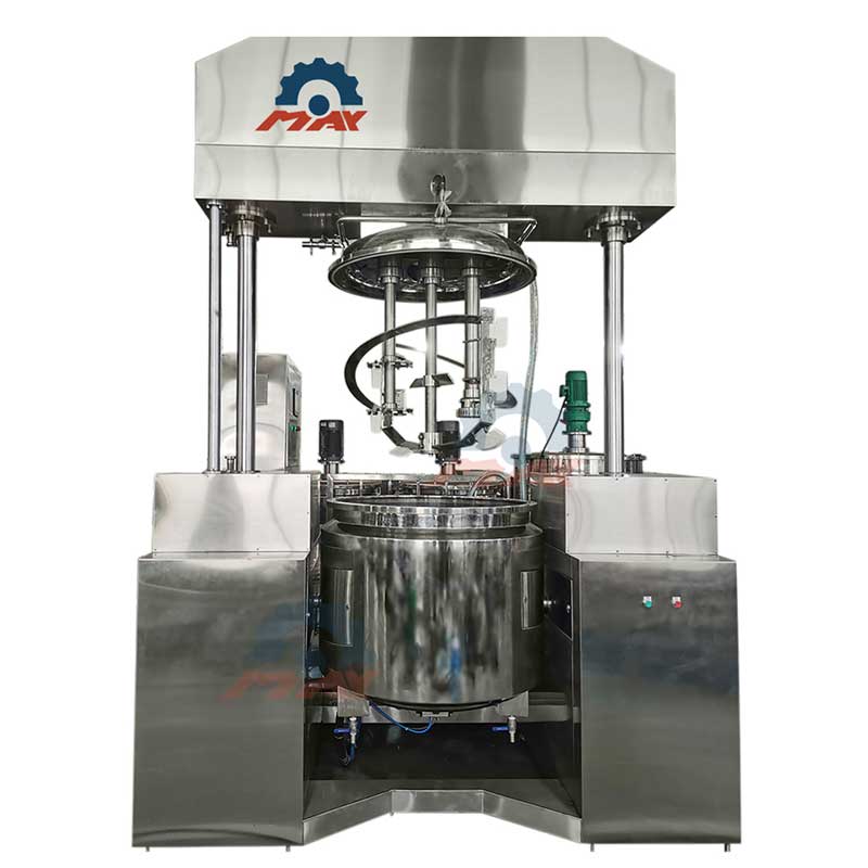 MAXWELL VEM-500 500L toothpaste vacuum emulsifying mixer (main view) MAXWELL VEM-500 500L toothpaste vacuum emulsifying mixer (main view)