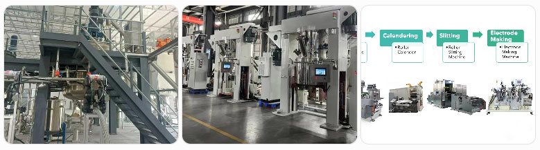 industrial lithium battery slurry mixing machine vacuum system