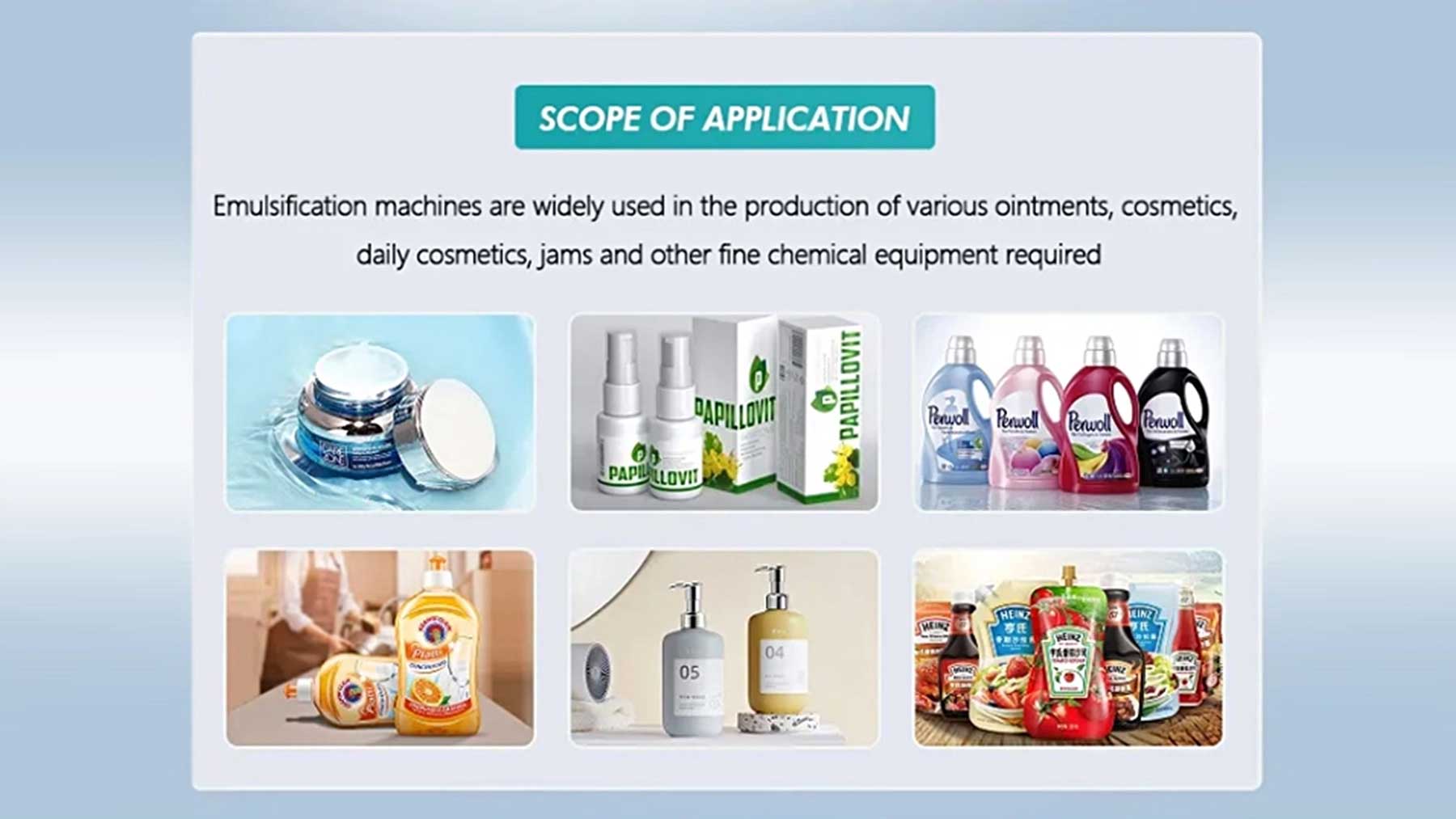 Applications across industries