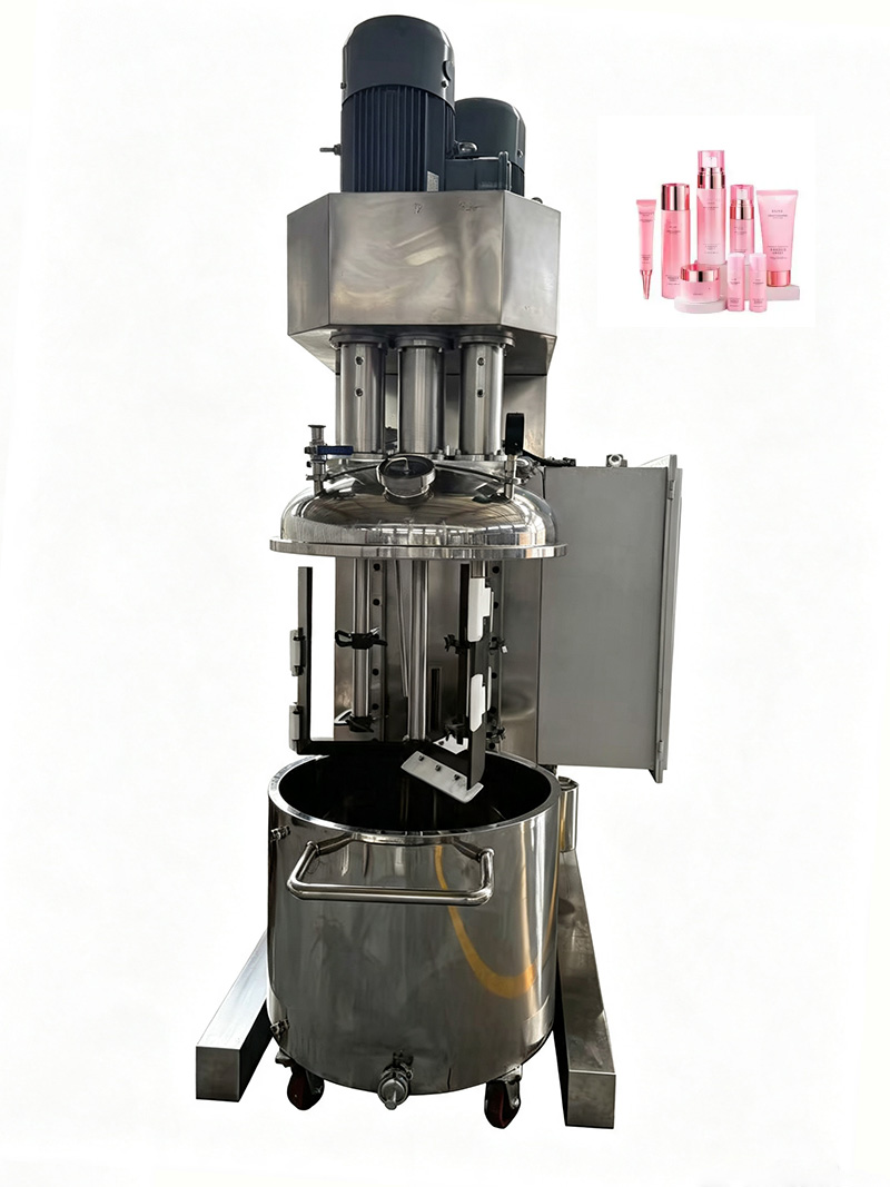 200L Multi-Functional Vacuum Dispersing Mixer  Cosmetics Applications