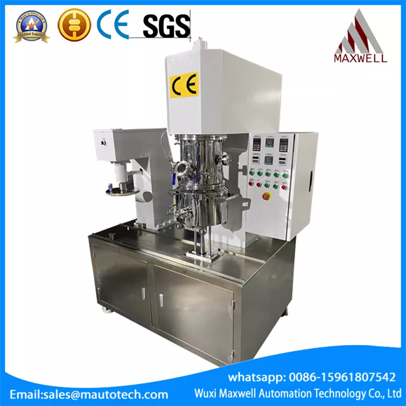 5L Laboratory Vacuum Planetary Mixer with Extruder1