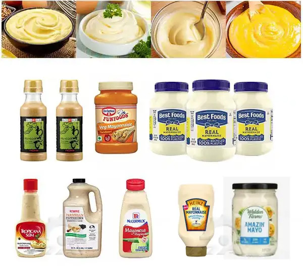 200L Vacuum Emulsifying Mixer Mayonnaise Maker Applications