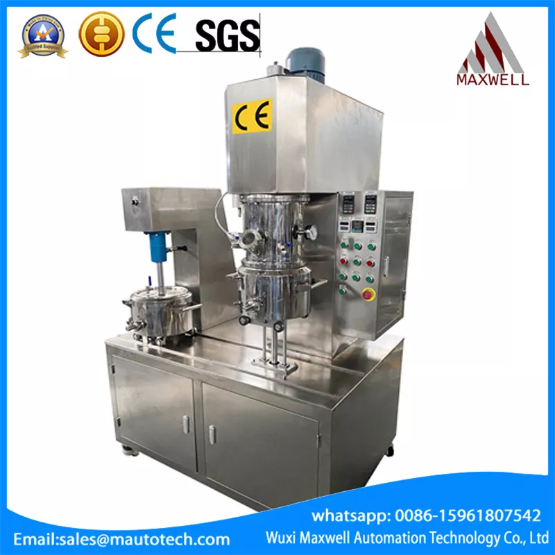 5L Laboratory Vacuum Planetary Mixer with Extruder