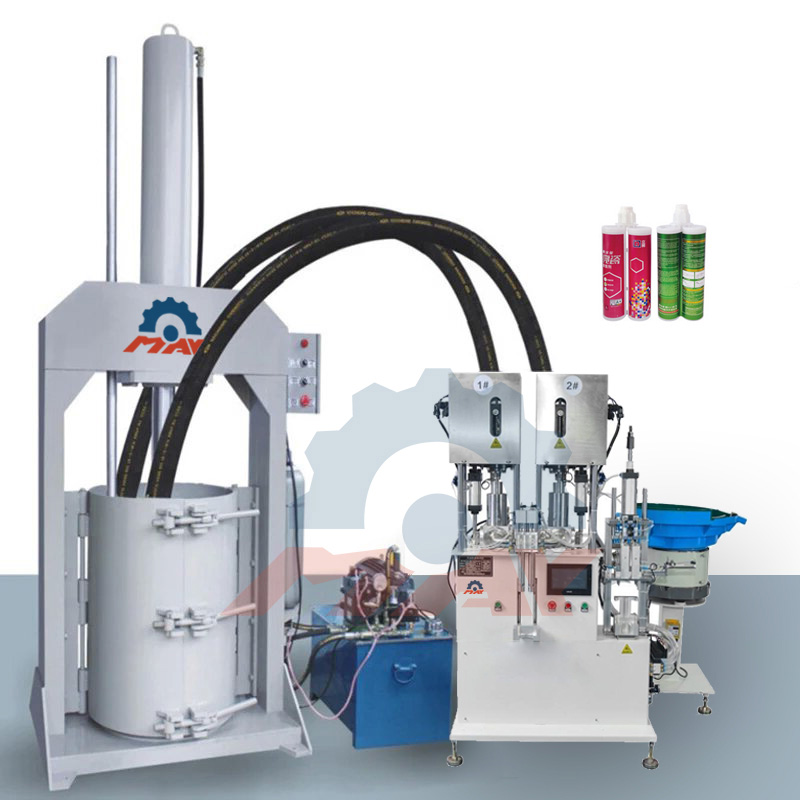 400ml 1:1 Epoxy Adhesive Silicone Sealant Two Component Cartridge Filling Machine