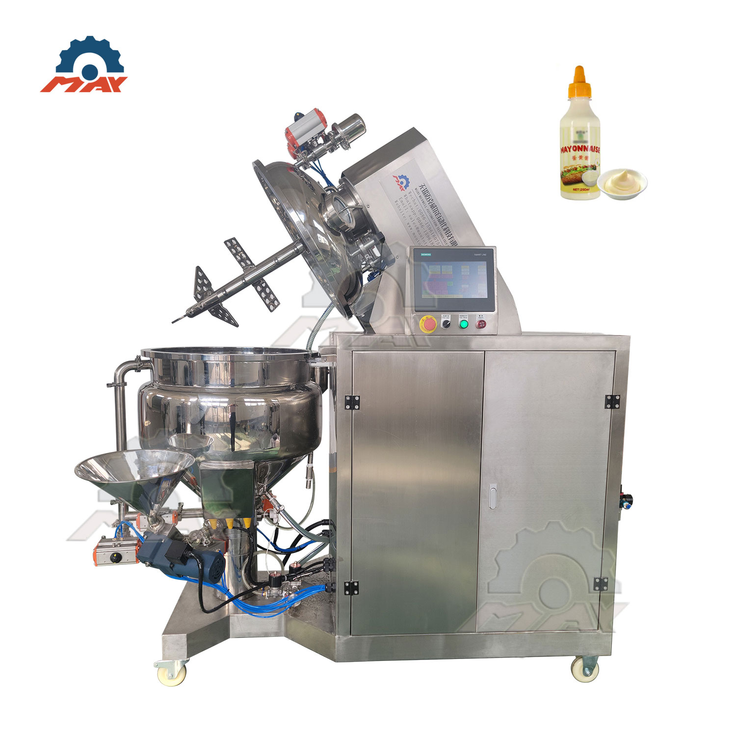 The Versatility of the 100L Vacuum Emulsifying Mixer in Cosmetic Manufacturing