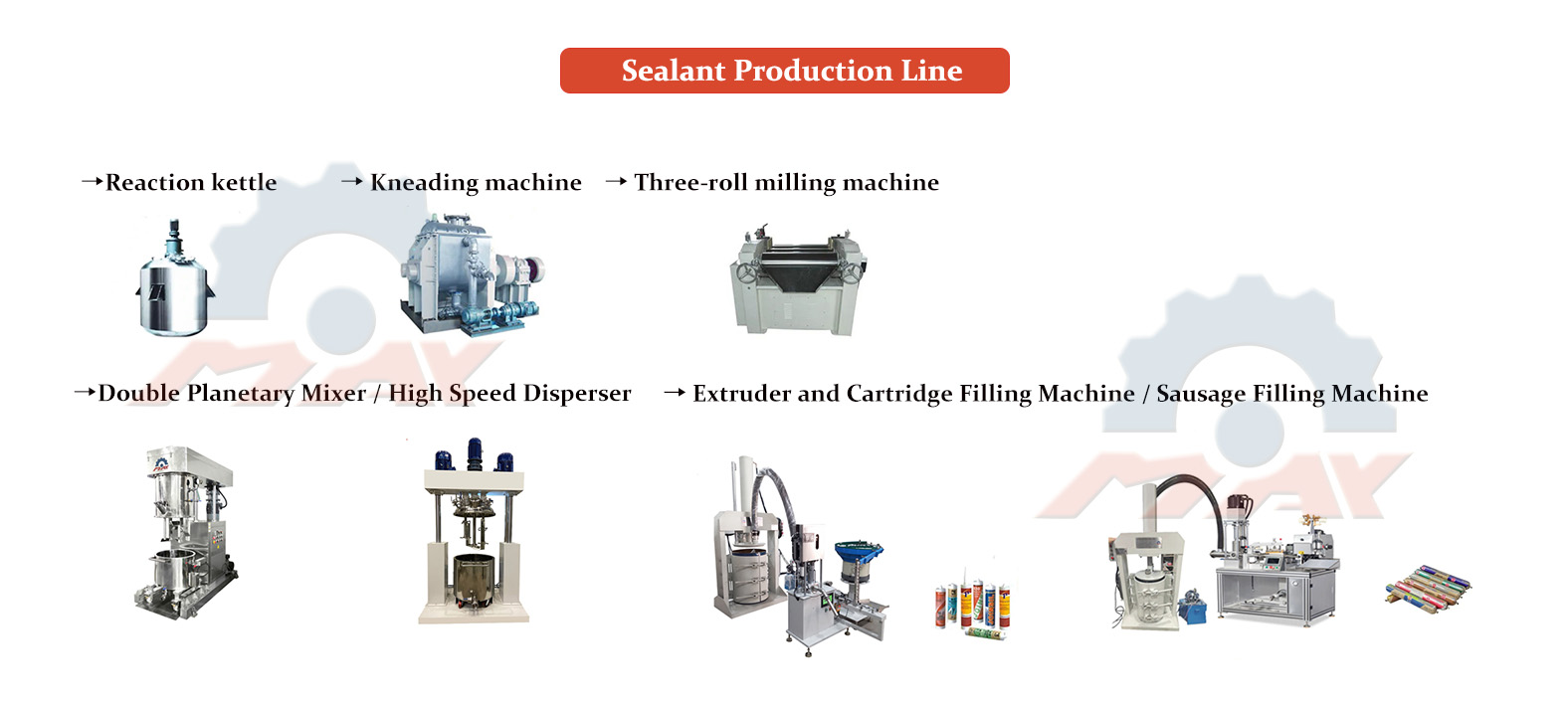 Silicone Sealant Production Line